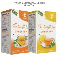 32 Baar Pack of 2 Chamomile & Lemon Tea Bags ( Total 50 Tea Bags)