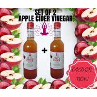 Set of 2 Apple Cider Vinegar (32 Baar)